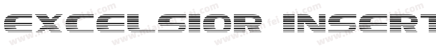 Excelsior Insertio L字体转换